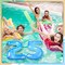 Inflatable Pool Floats Number, 20 Inch Blue Number 0-9 Giant Pool